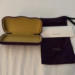 Gucci sunglasses case - case only!